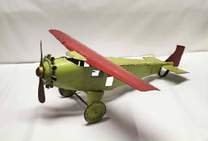 TURNER TOY PRESSED STEEL AIRPLANE