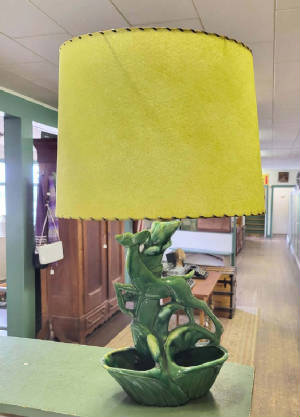 MCM PHIL MAR LEAPING DEER LAMP
