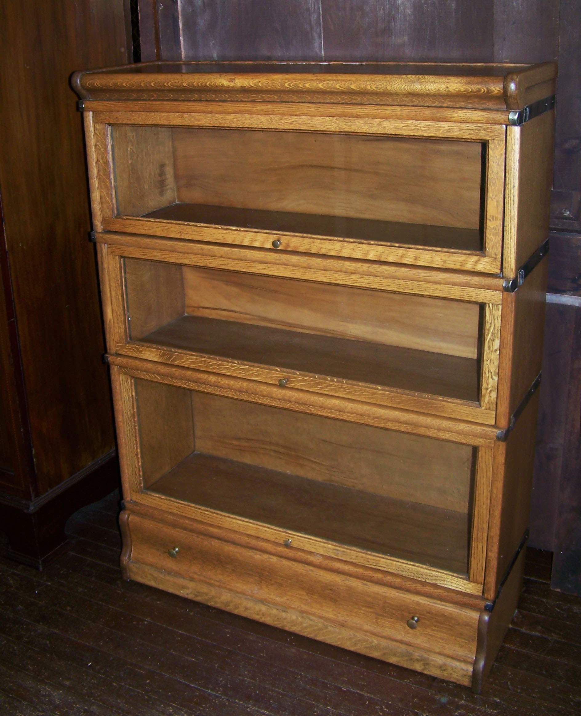 OAK BARRISTER BOOKCASE