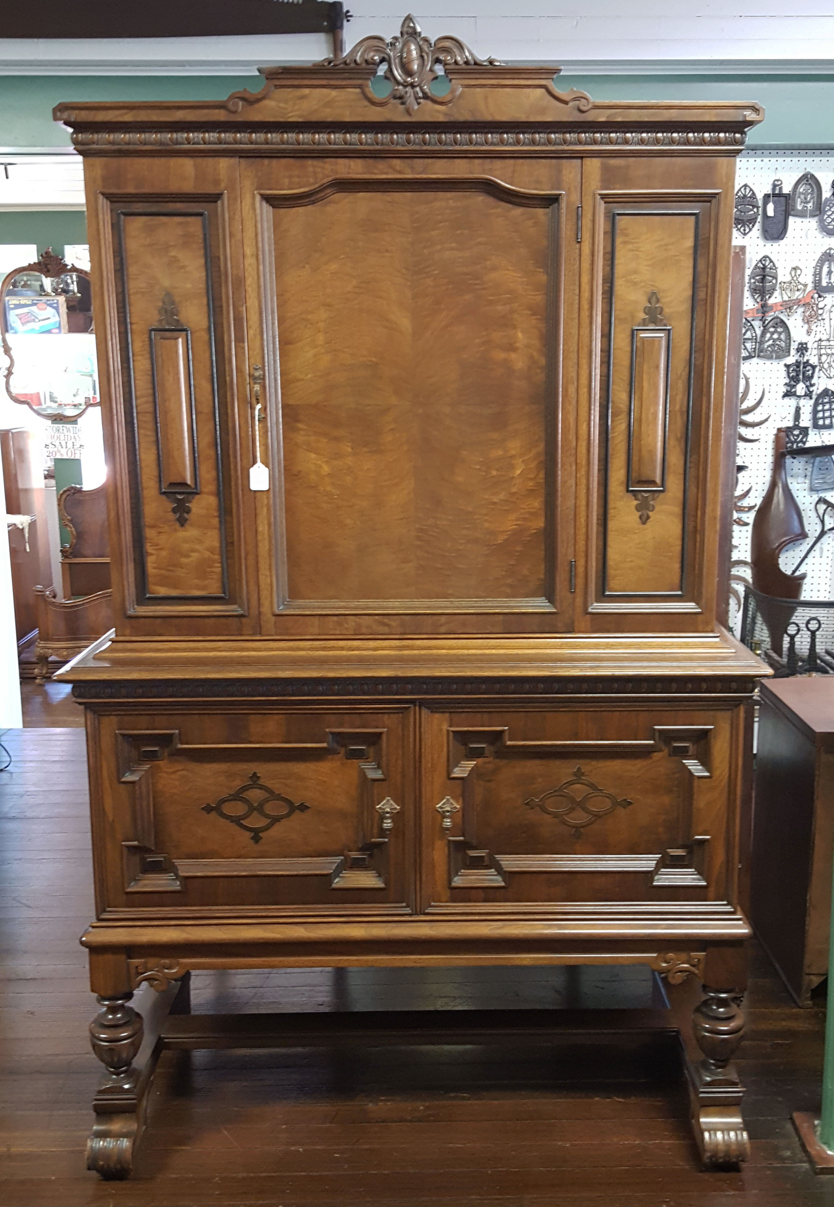 WALNUT CHINA CABINET