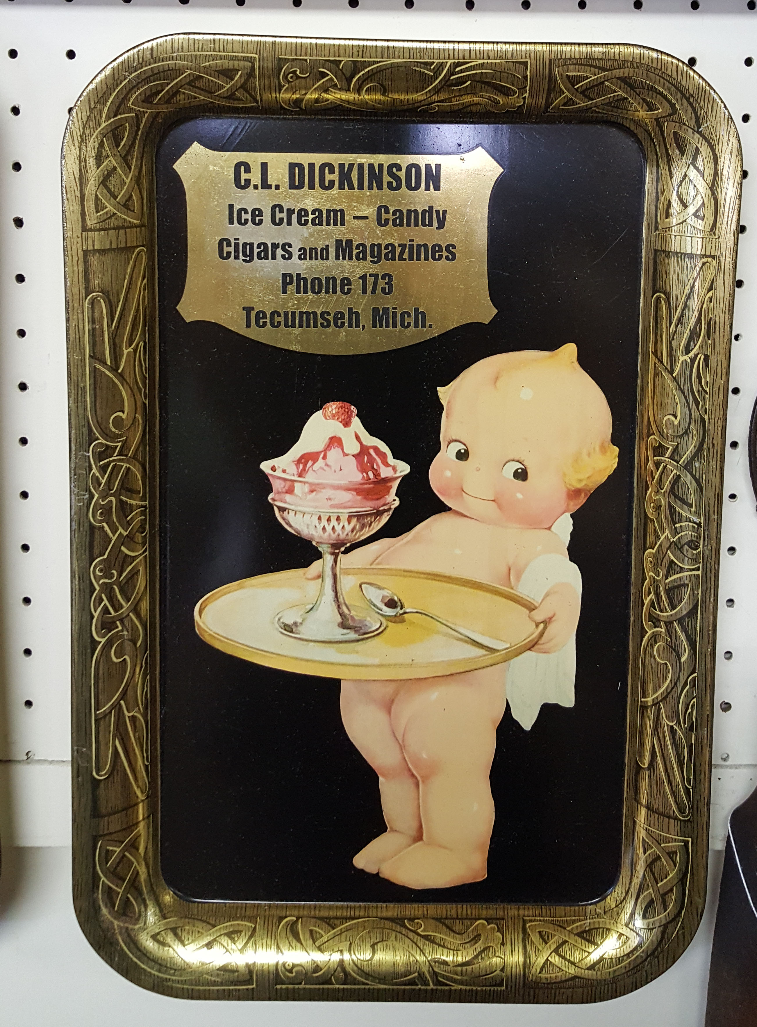 KEWPIE ICE CREAM TRAY