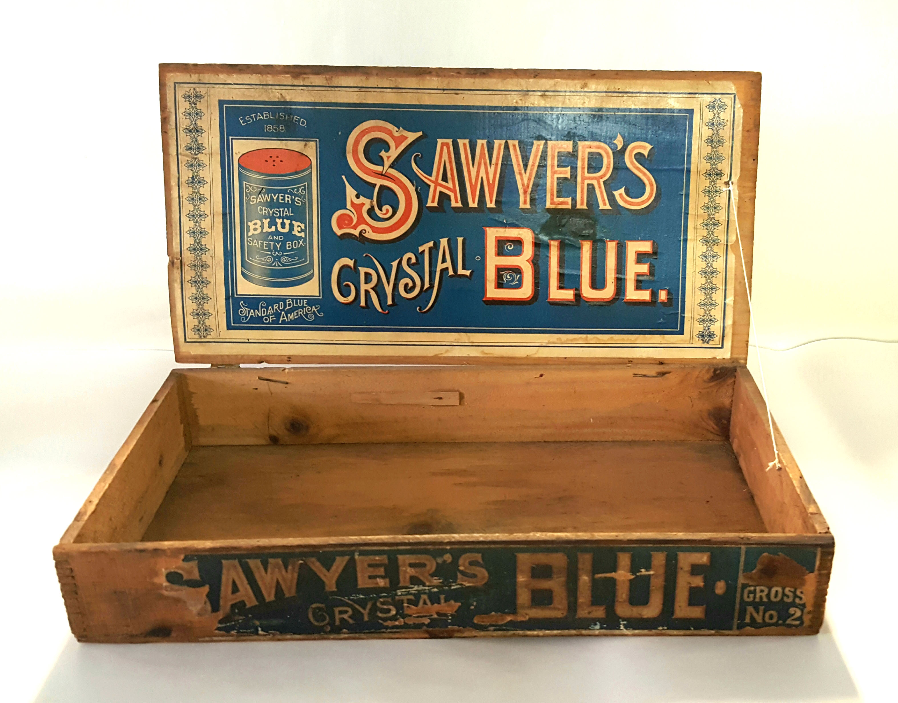 SAWYER'S CRYSTAL BLUE BOX