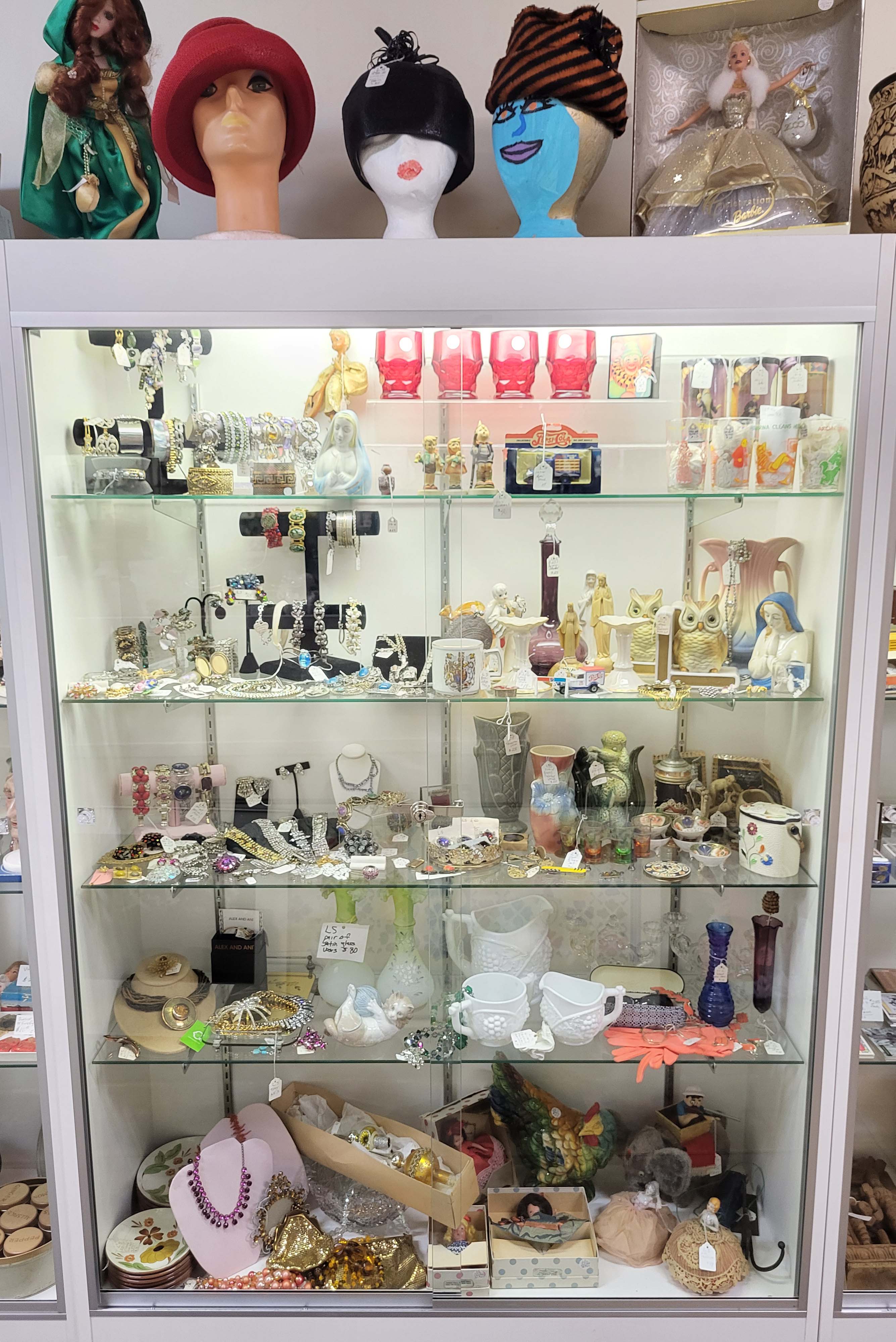 LINDA's SHOWCASE UPSTAIRS