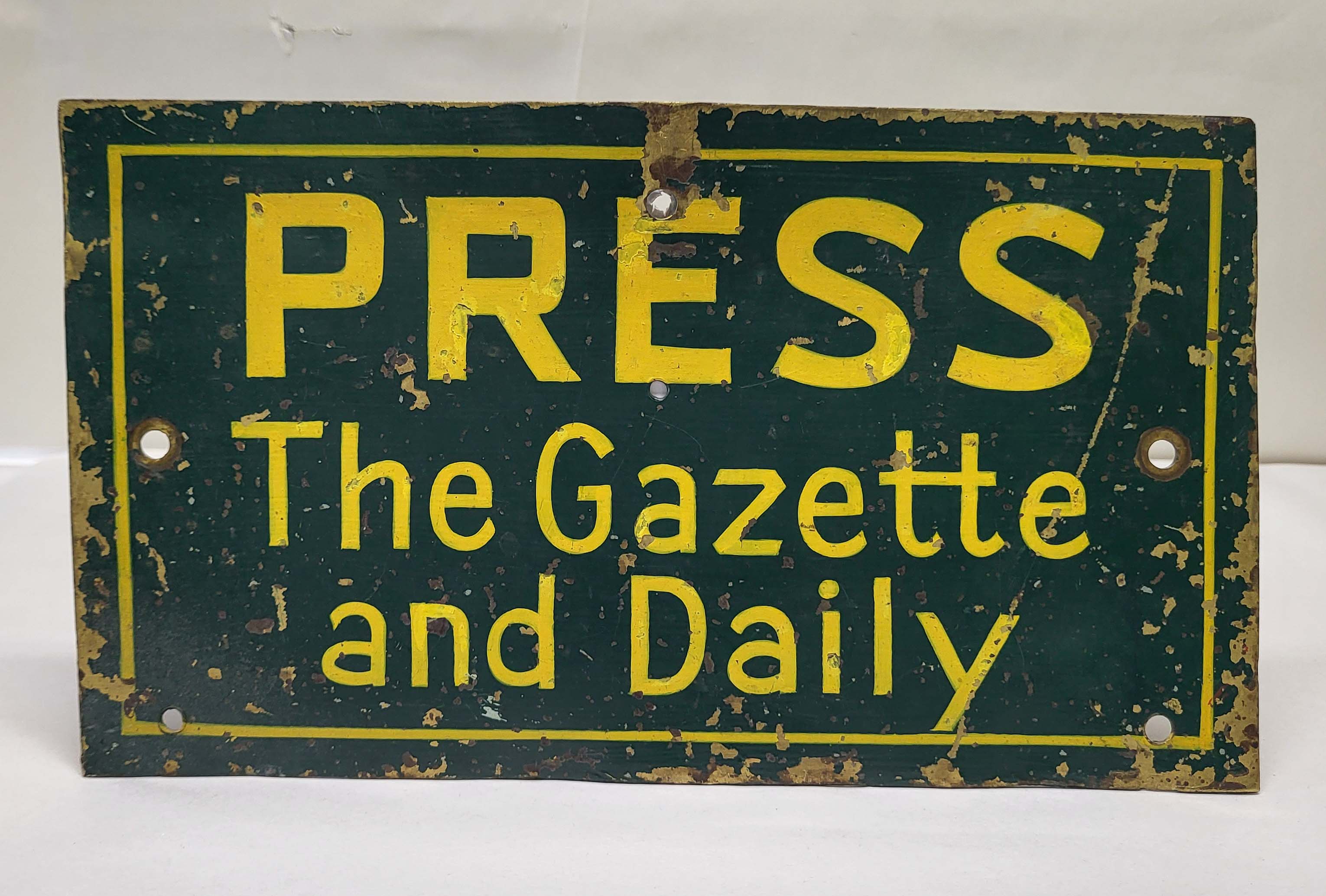 THE GAZETTE AND DAILY SIGN