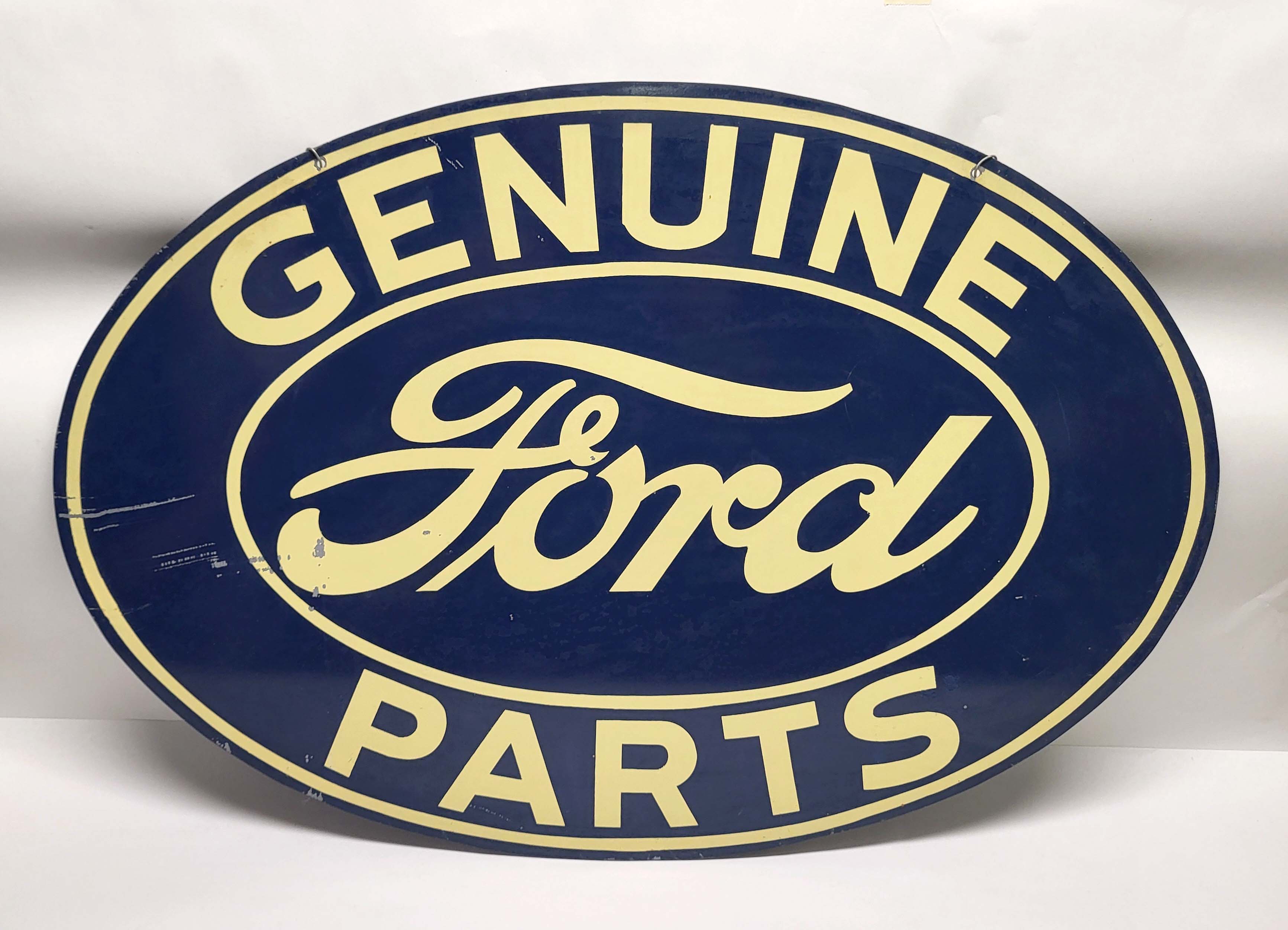 GENUINE FORD PARTS SIGN