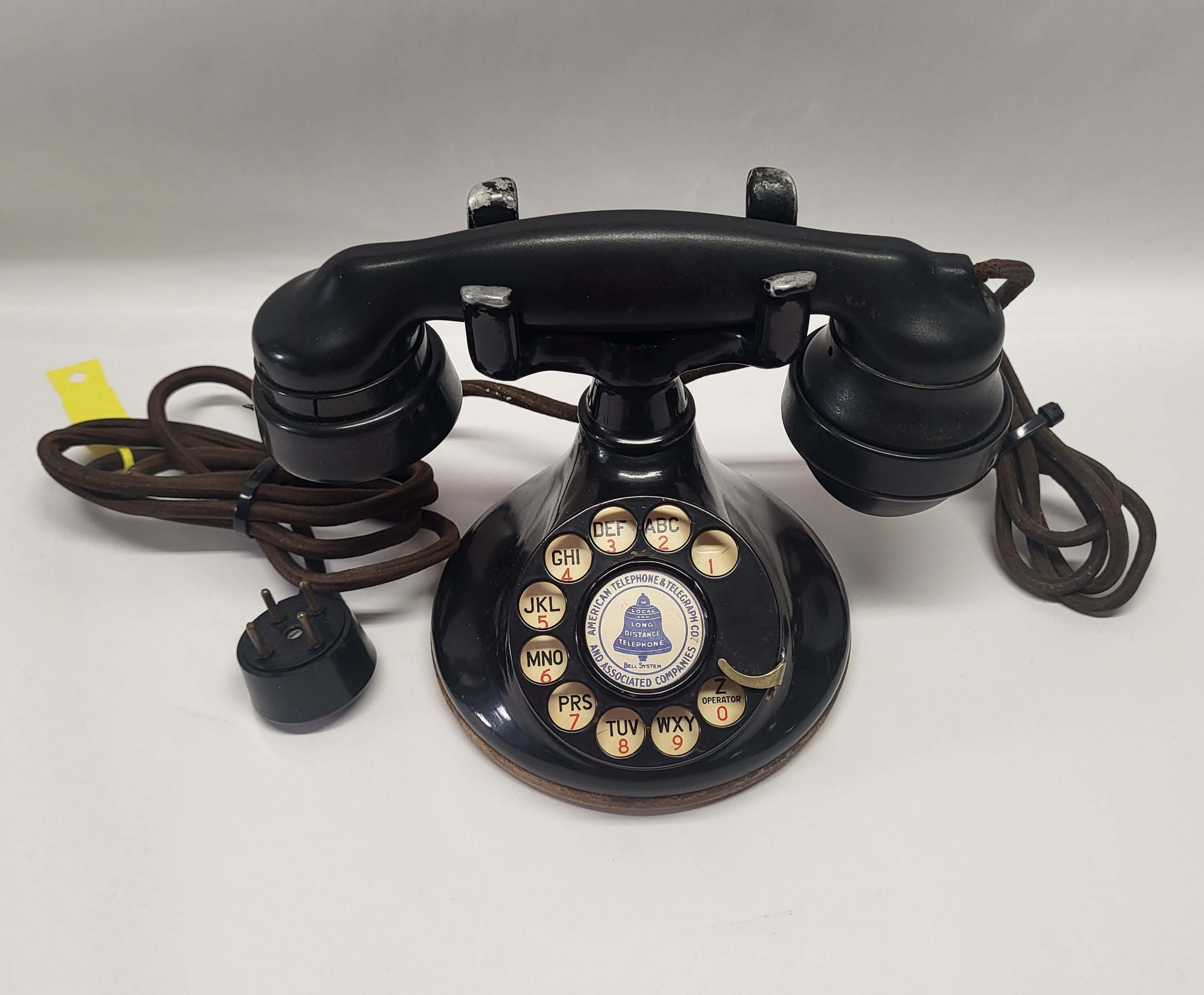 WESTERN ELECTRIC E1 ROTARY DESK PHONE