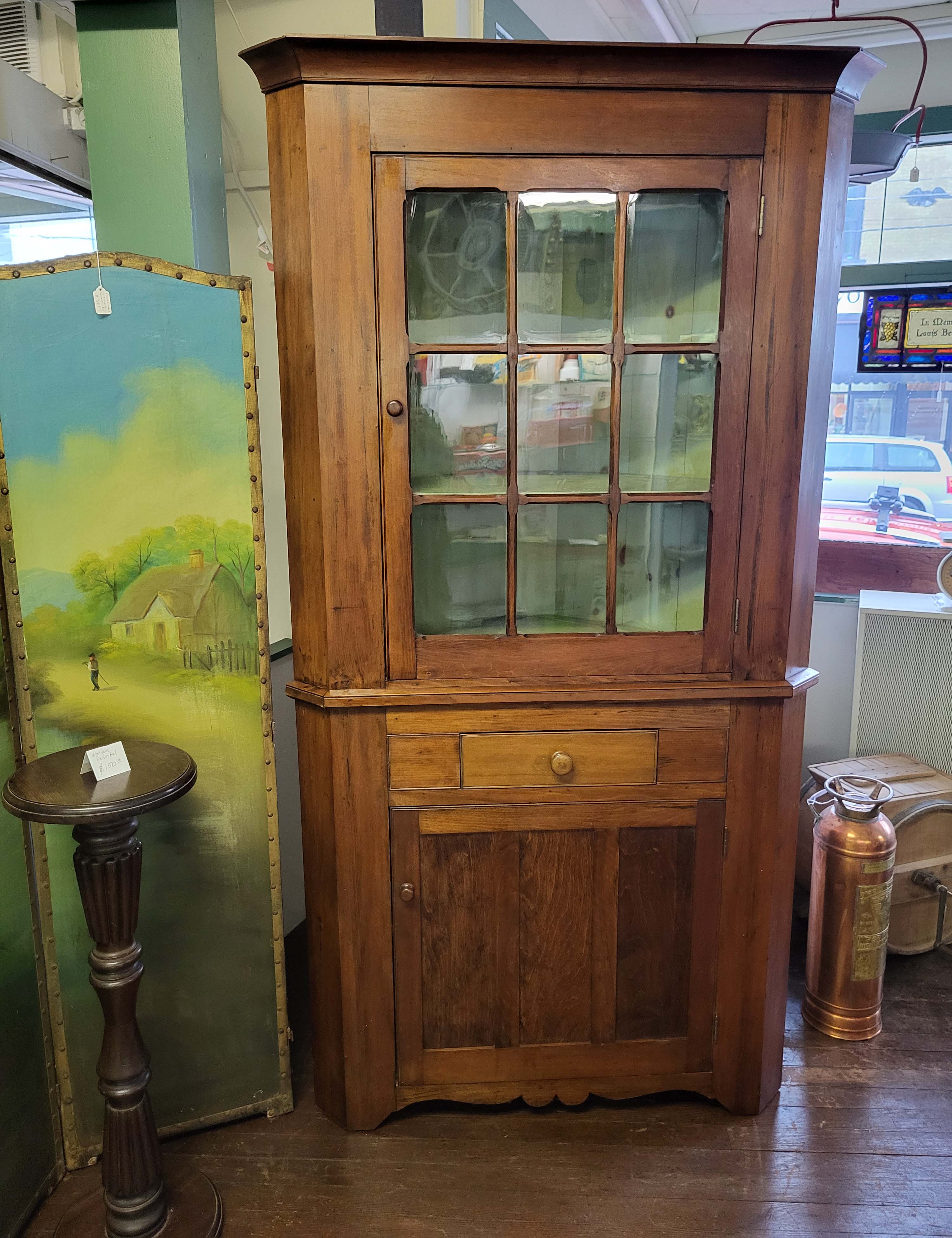 COUNTRY CORNER CUPBOARD