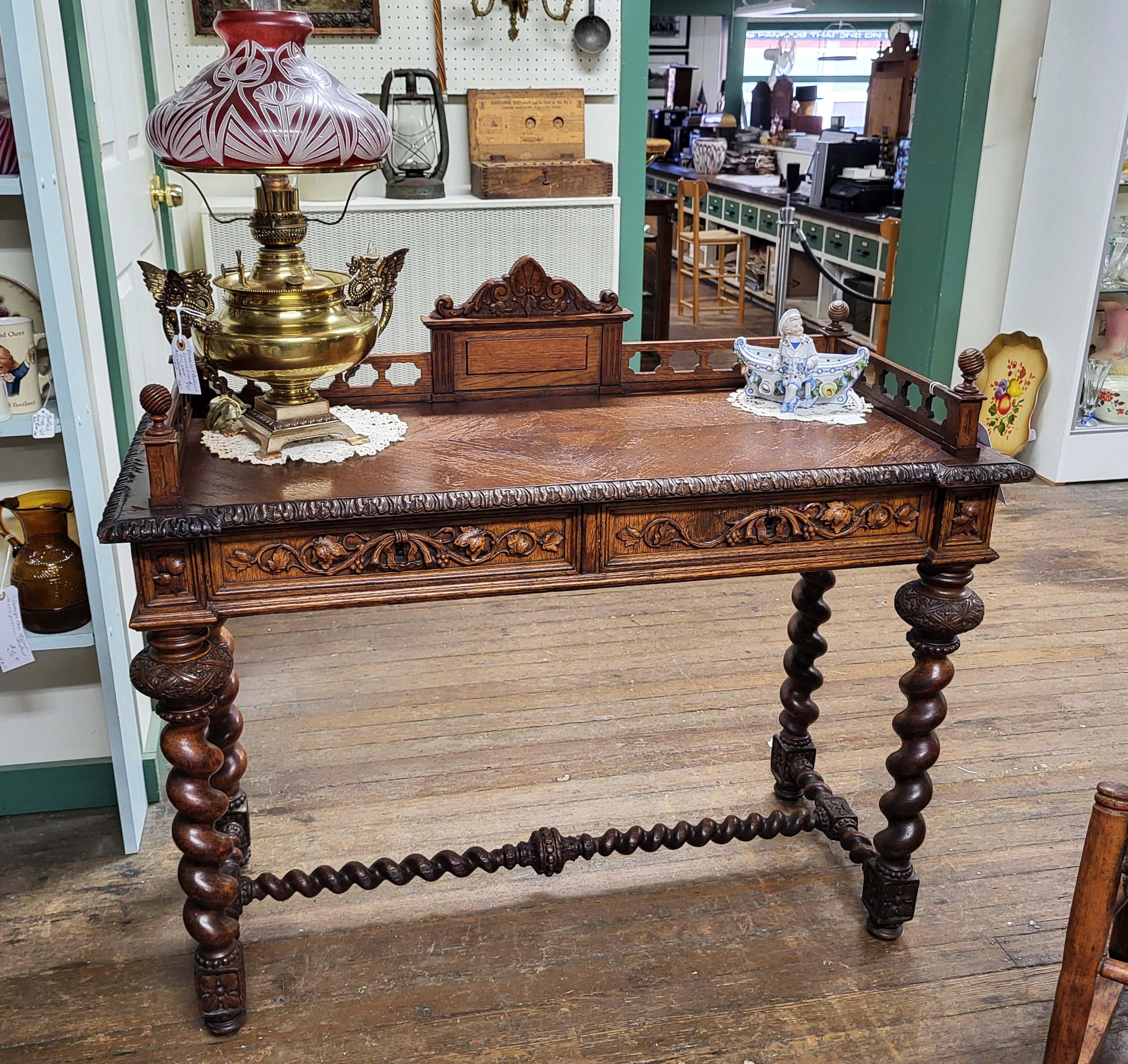 FRENCH OAK DESK
