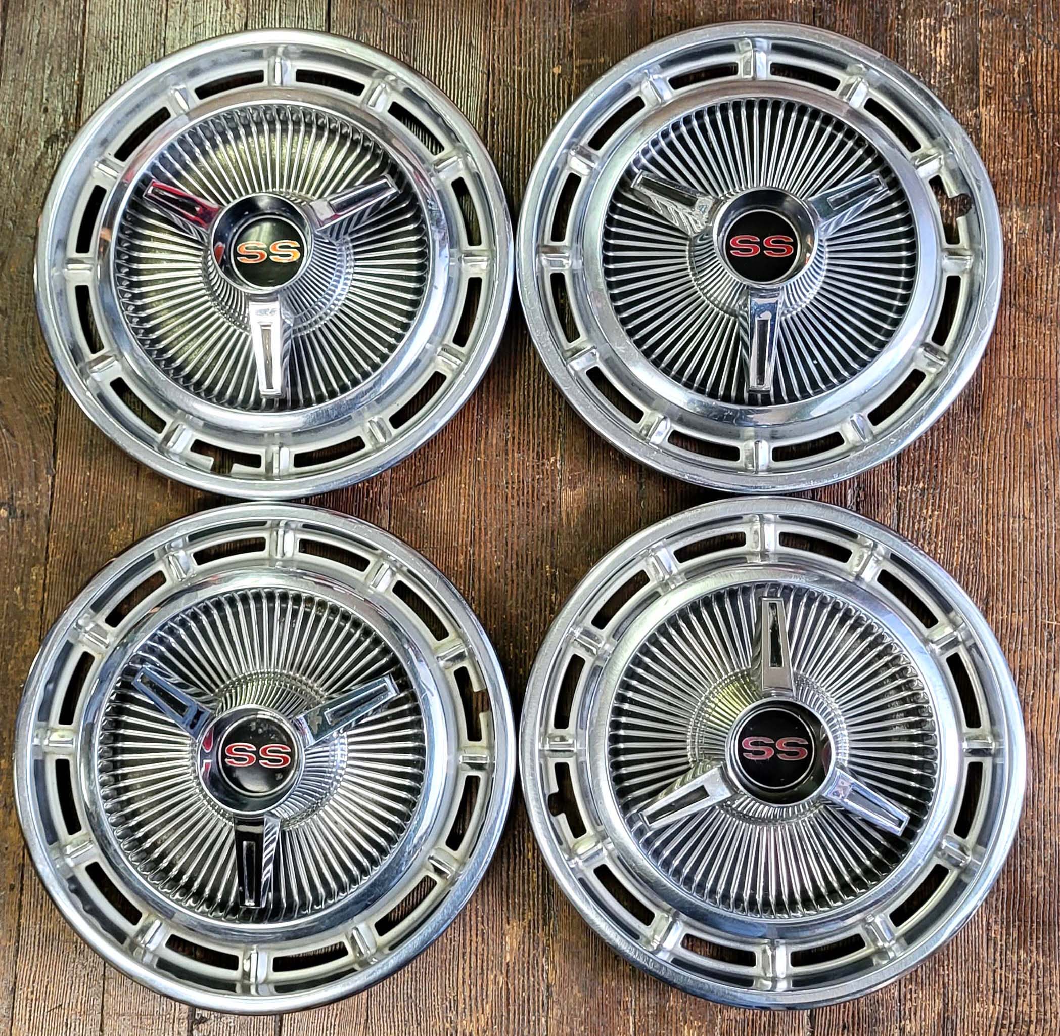 1960 CHEVY SS HUBCAPS